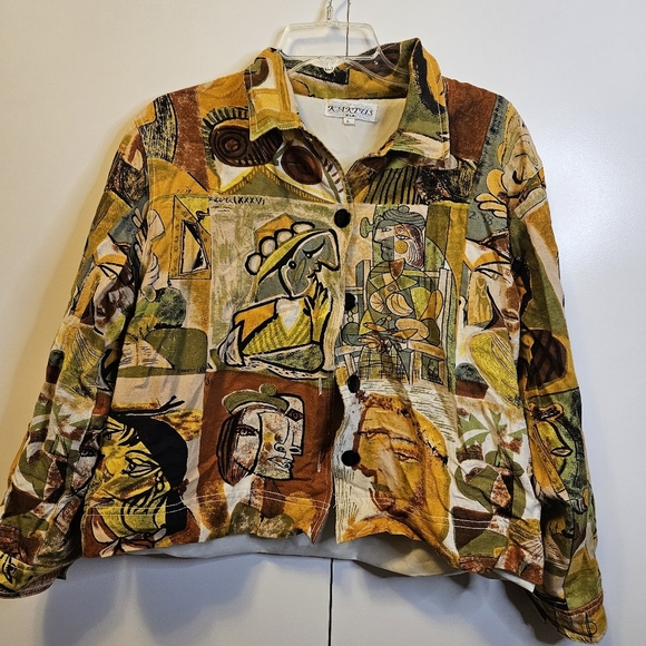 Kaktus Abstract Picasso Jacket - Picture 1 of 13